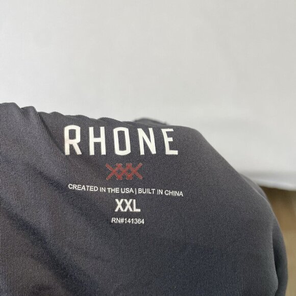 Rhone Lined Running Shorts Workout Stretch Gym Black size XXL - Picture 5 of 7